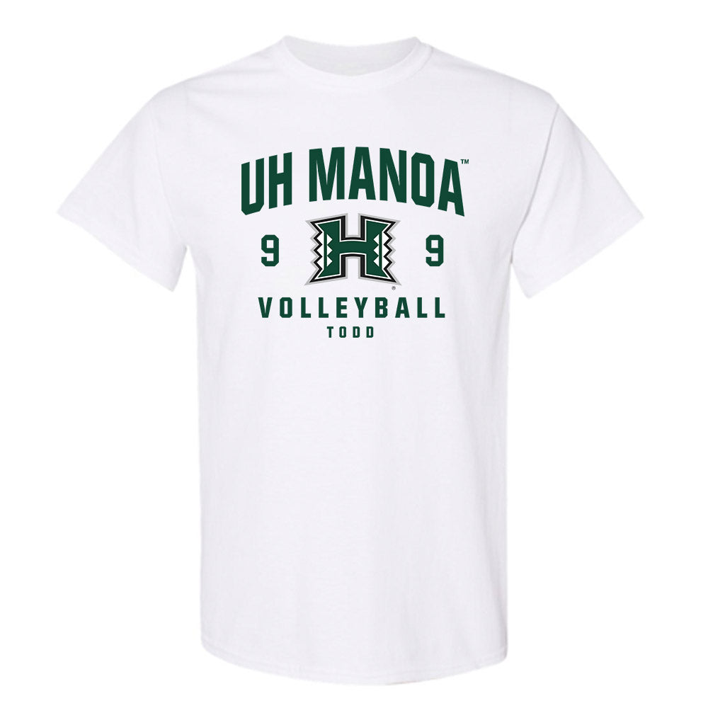 Hawaii - NCAA Men's Volleyball : Justin Todd - Classic Fashion Shersey T-Shirt-0