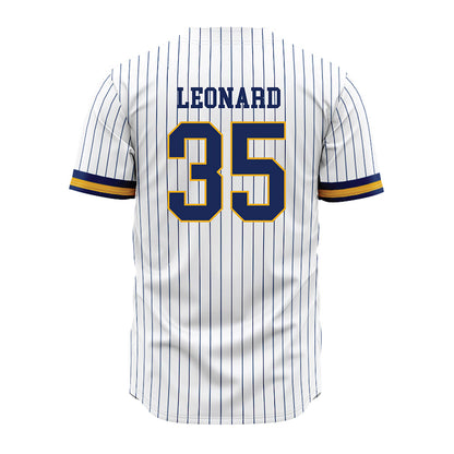 Kent State - NCAA Baseball : Caden Leonard - Pinstripe Jersey