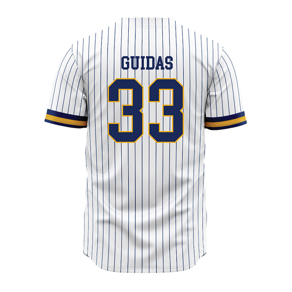 Kent State - NCAA Baseball : Nick Guidas - Pinstripe Jersey-1