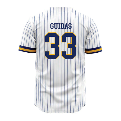 Kent State - NCAA Baseball : Nick Guidas - Pinstripe Jersey-1