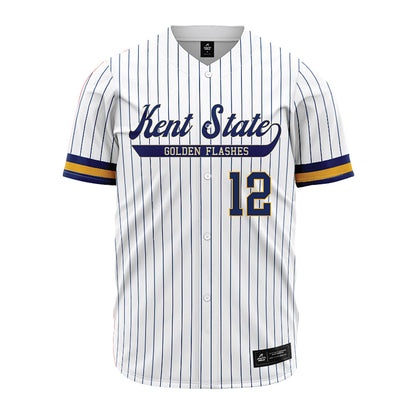 Kent State - NCAA Baseball : Jaden Varner - Pinstripe Jersey