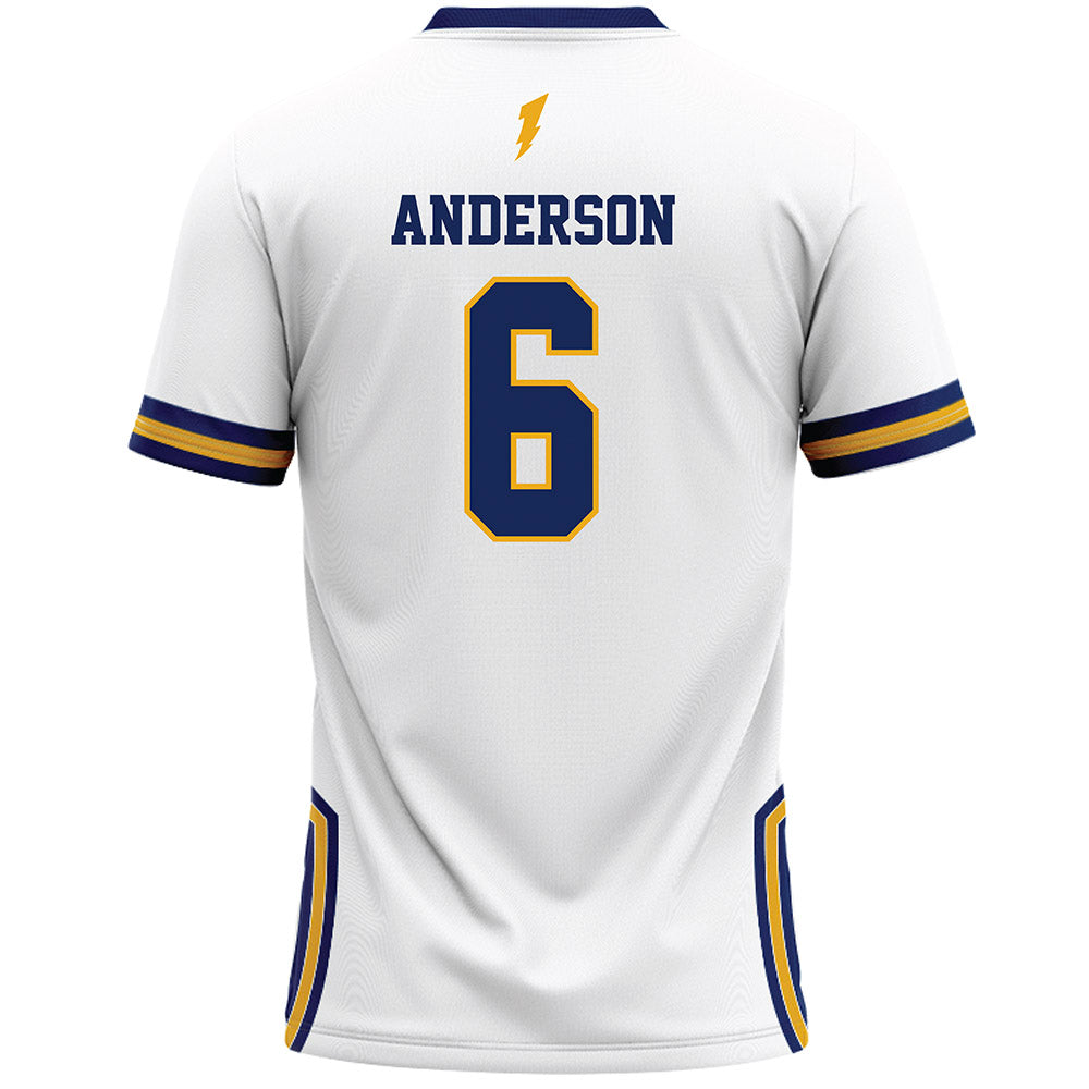 Kent State - NCAA Women's Lacrosse : Eva Anderson - White Lacrosse Jersey -1
