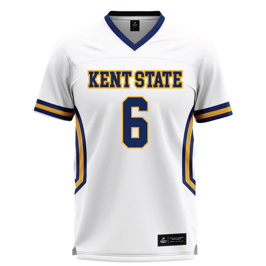 Kent State - NCAA Women's Lacrosse : Eva Anderson - White Lacrosse Jersey -0