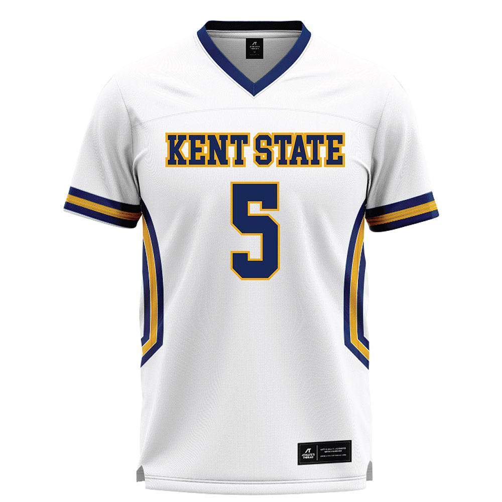 Kent State - NCAA Women's Lacrosse : Kealey Hoffman - White Lacrosse Jersey -0