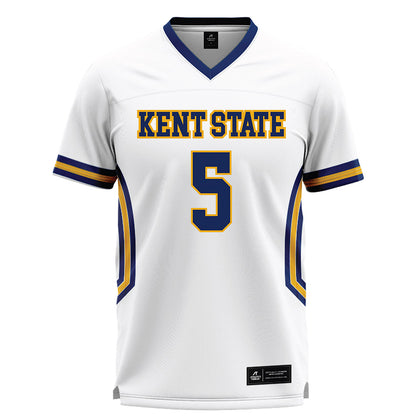 Kent State - NCAA Women's Lacrosse : Kealey Hoffman - White Lacrosse Jersey -0