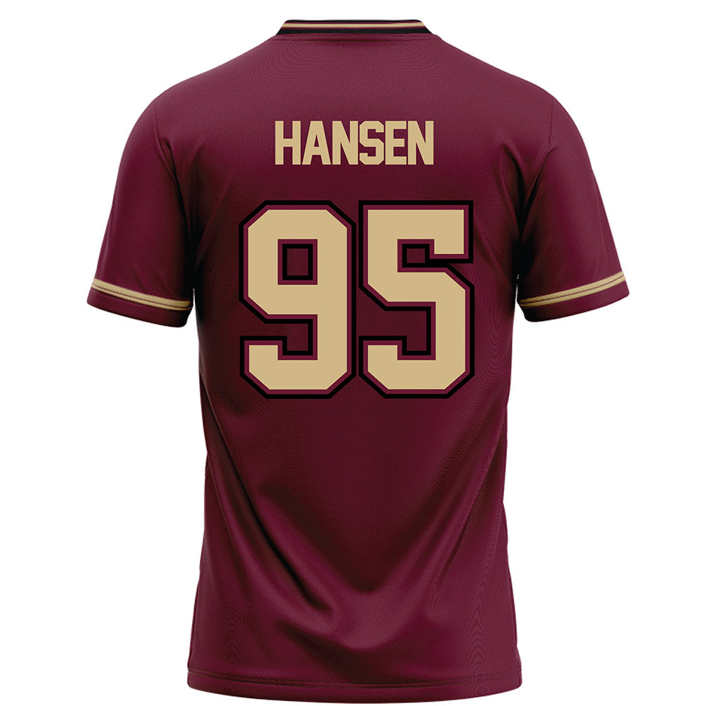 Minnesota - NCAA Football : Colin Hansen - Retro Football Jersey-1