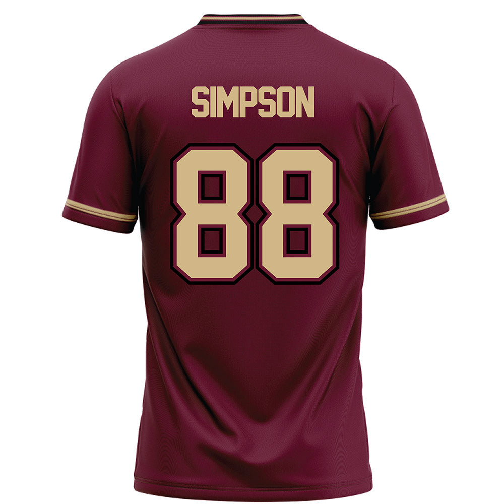 Minnesota - NCAA Football : Jacob Simpson - Retro Football Jersey-1