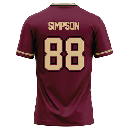 Minnesota - NCAA Football : Jacob Simpson - Retro Football Jersey-1
