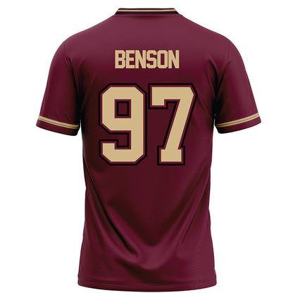 Minnesota - NCAA Football : Jeremiah Benson - Retro Football Jersey-1