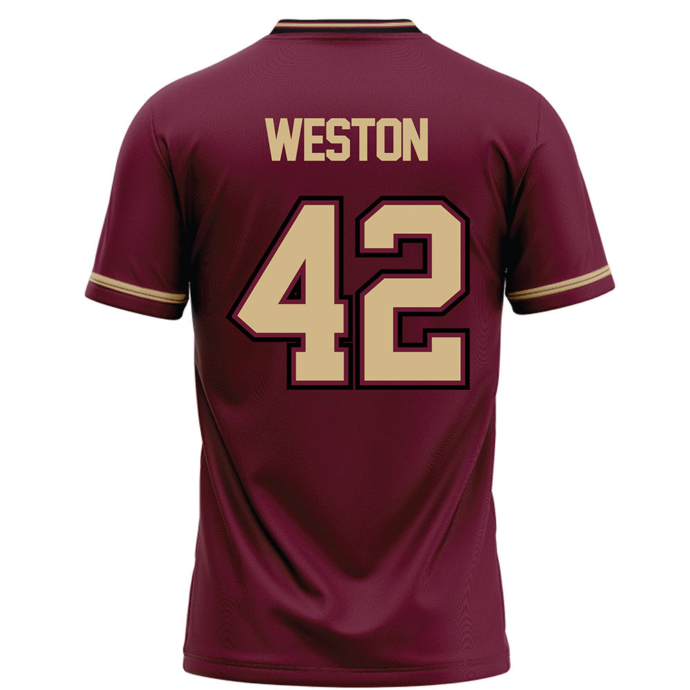 Minnesota - NCAA Football : Tom Weston - Retro Football Jersey-1