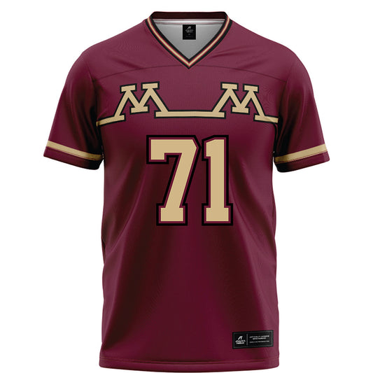 Minnesota - NCAA Football : Lucas Tielsch - Retro Football Jersey-0