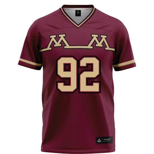 Minnesota - NCAA Football : Beckham Sunderland - Retro Football Jersey-0