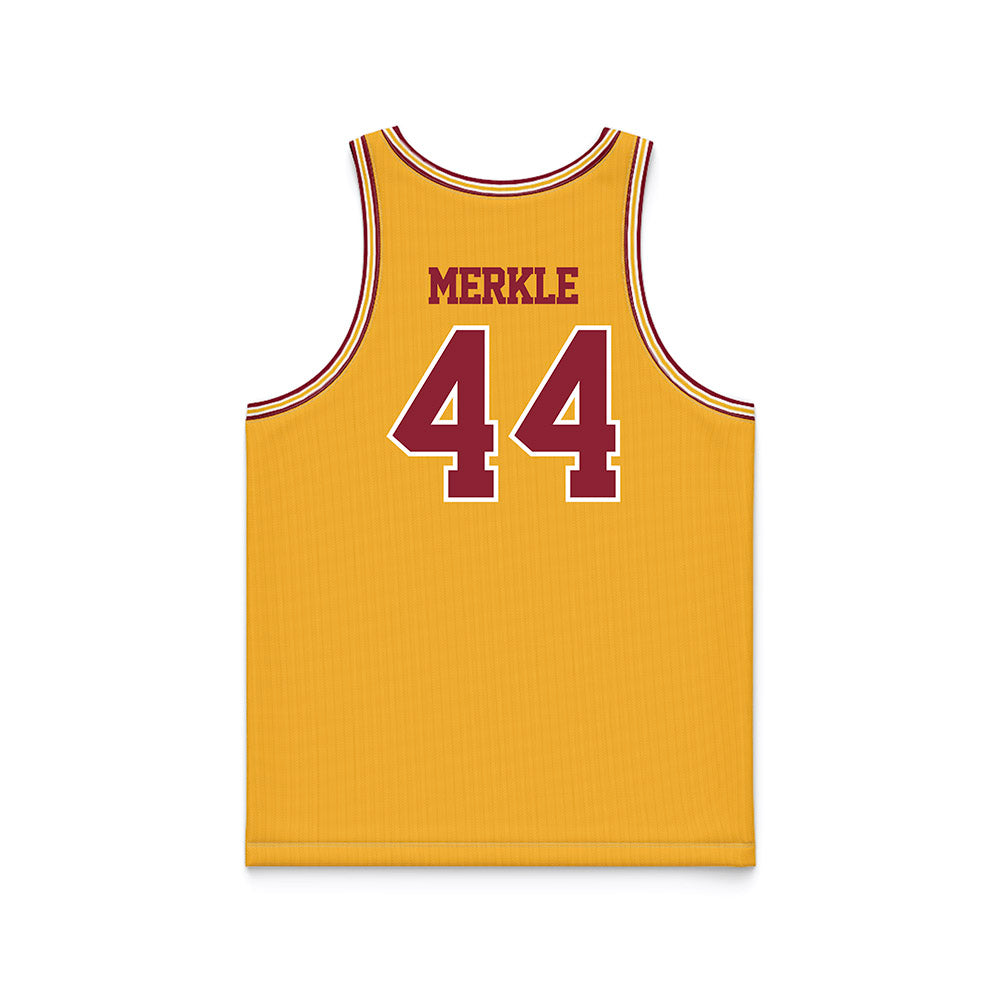 Minnesota - NCAA Women's Basketball : Gracie Merkle - Retro Gold Basketball Jersey-1