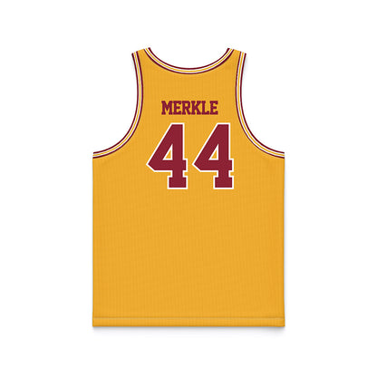Minnesota - NCAA Women's Basketball : Gracie Merkle - Retro Gold Basketball Jersey-1