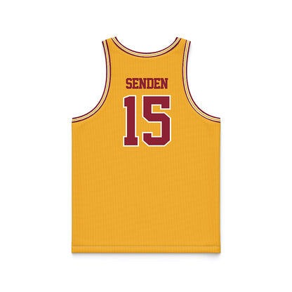 Minnesota - NCAA Women's Basketball : Brynn Senden - Retro Gold Basketball Jersey-1
