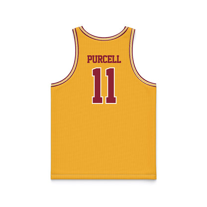 Minnesota - NCAA Men's Basketball : Jackson Purcell - Retro Gold Basketball Jersey-1