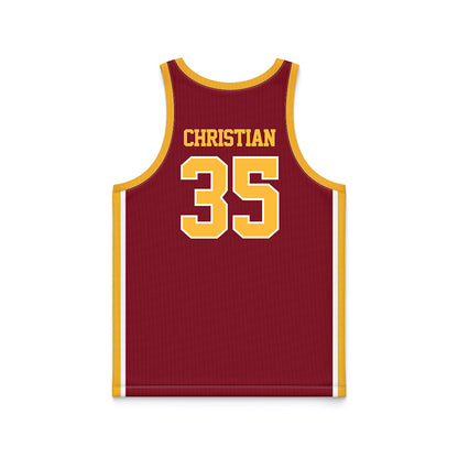 Minnesota - NCAA Women's Basketball : Makena Christian - Retro Maroon Basketball Jersey-1