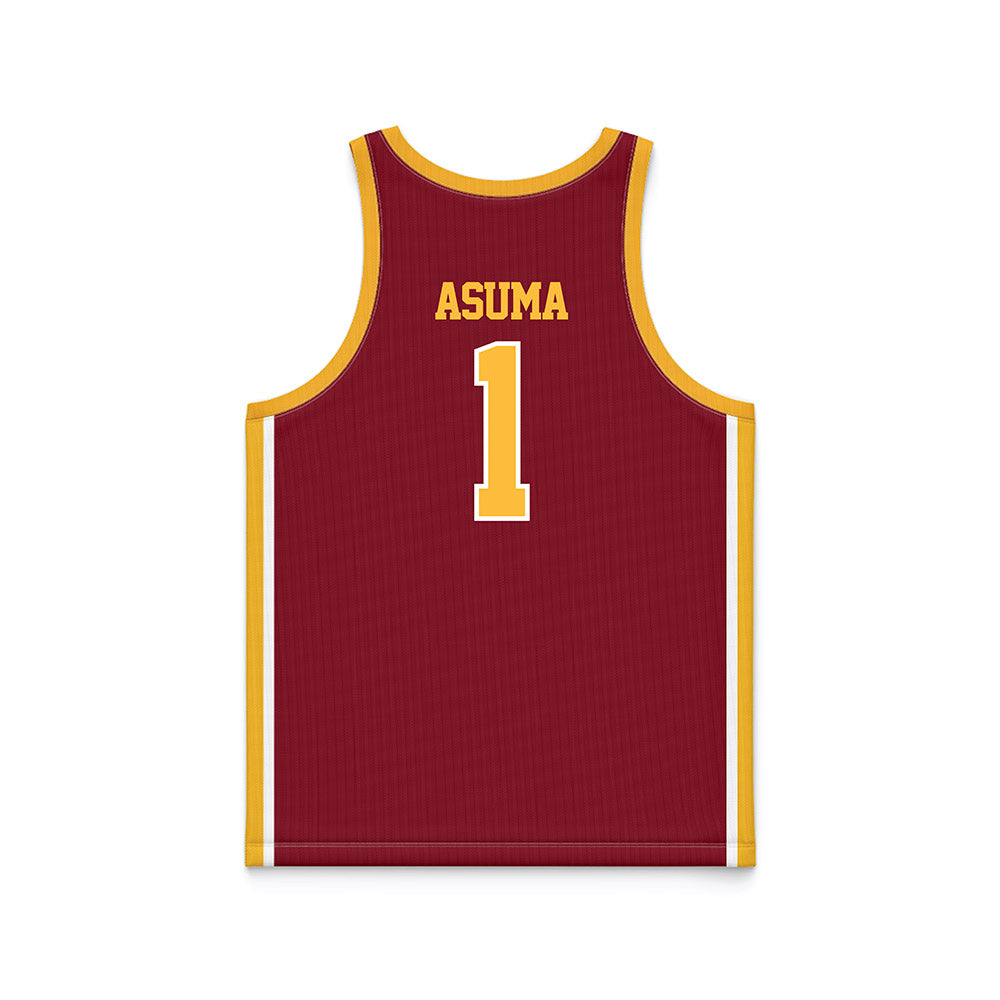 Minnesota - NCAA Men's Basketball : Isaac Asuma - Retro Maroon Basketball Jersey-1