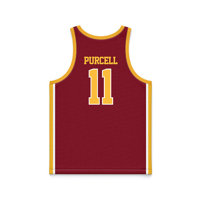 Minnesota - NCAA Men's Basketball : Jackson Purcell - Retro Maroon Basketball Jersey-1