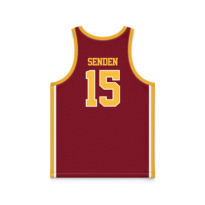 Minnesota - NCAA Women's Basketball : Brynn Senden - Retro Maroon Basketball Jersey-1