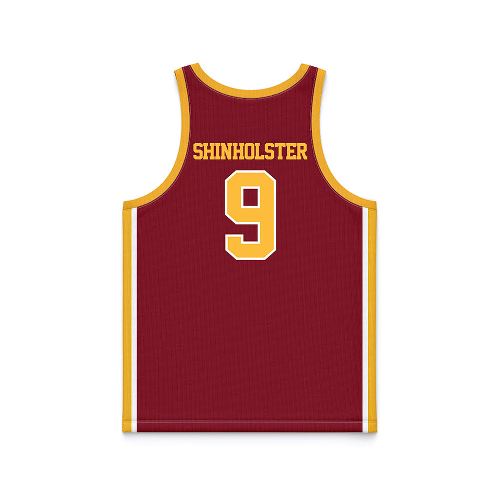 Minnesota - NCAA Men's Basketball : Kai Shinholster - Retro Maroon Basketball Jersey-1