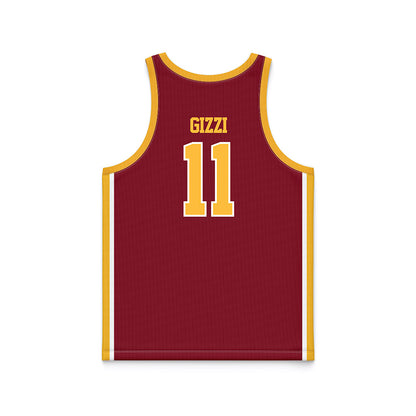 Minnesota - NCAA Men's Basketball : Maximus Gizzi - Retro Maroon Basketball Jersey-1