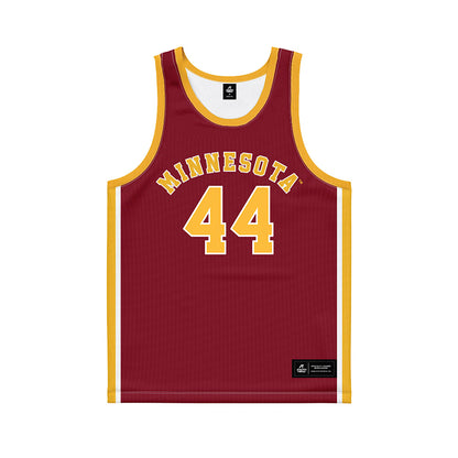 Minnesota - NCAA Women's Basketball : Gracie Merkle - Retro Maroon Basketball Jersey-0