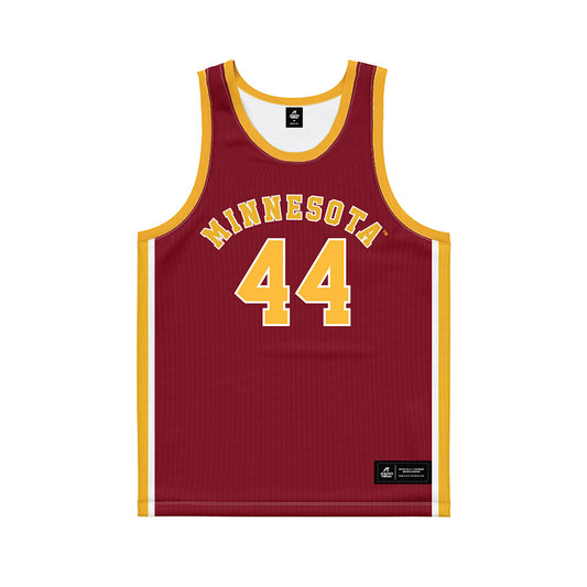 Minnesota - NCAA Women's Basketball : Gracie Merkle - Retro Maroon Basketball Jersey-0