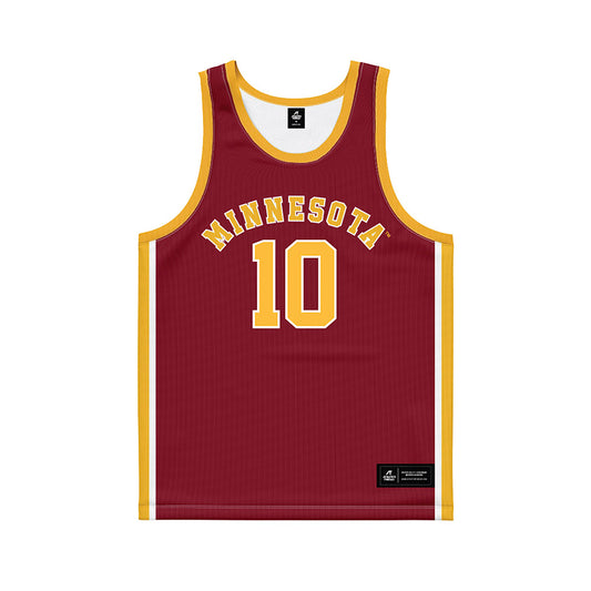 Minnesota - NCAA Men's Basketball : Cade Tyson - Retro Maroon Basketball Jersey-0