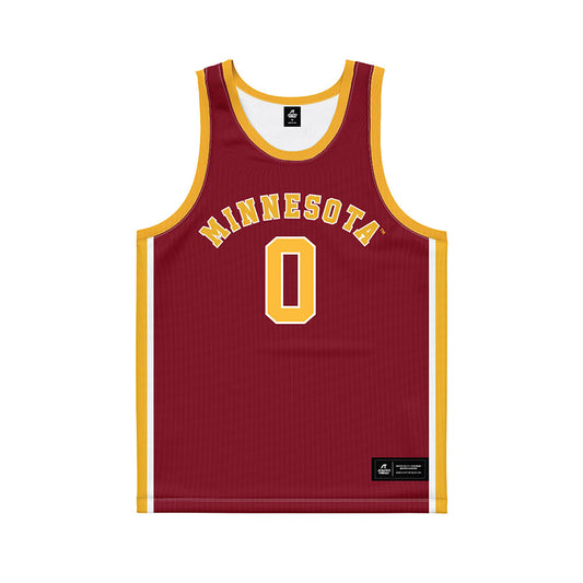 Minnesota - NCAA Men's Basketball : Chansey Willis Jr - Retro Maroon Basketball Jersey-0