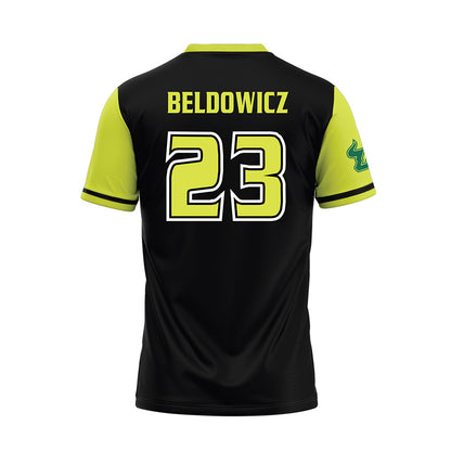 USF - NCAA Softball : Lexi Beldowicz - Black/Slime Jersey-1