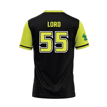 USF - NCAA Softball : Zoey Lord - Black/Slime Jersey-1