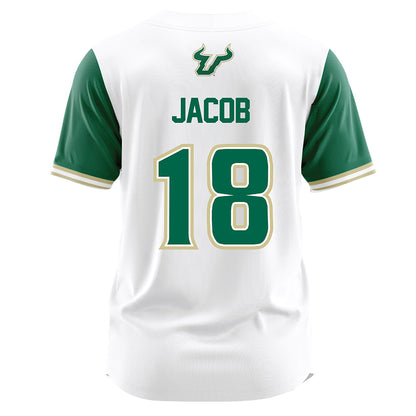 USF - NCAA Softball : Amelia Jacob - White Jersey-1