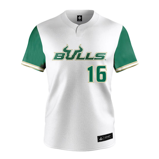 USF - NCAA Softball : Olivia Elliott - White Jersey-0