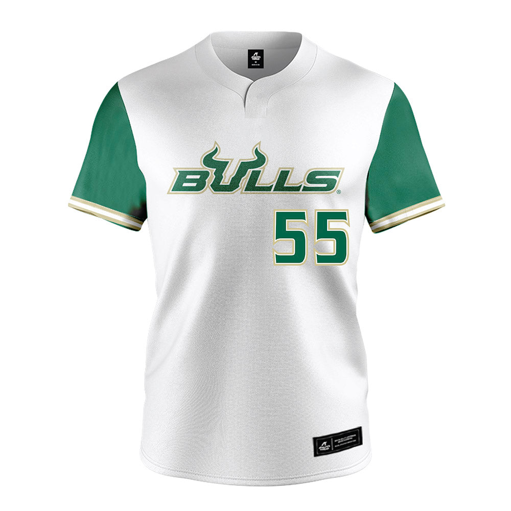 USF - NCAA Softball : Zoey Lord - White Jersey-0