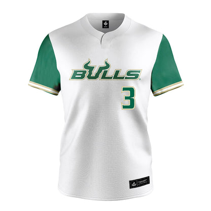 USF - NCAA Softball : Ariana Lara - White Jersey-0