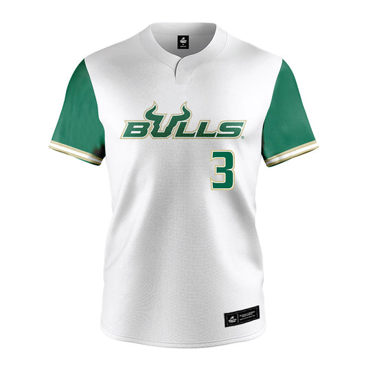 USF - NCAA Softball : Ariana Lara - White Jersey-0