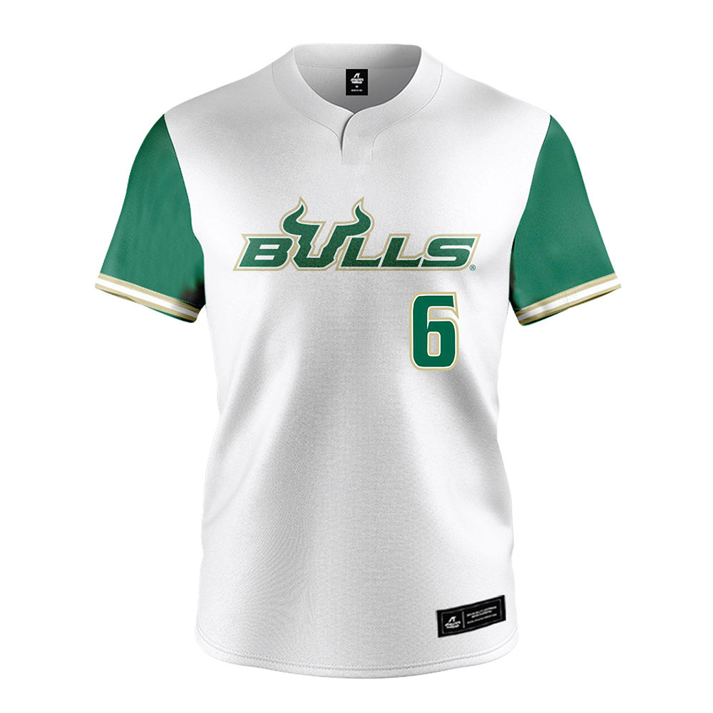 USF - NCAA Softball : Carley Ernst - White Jersey-0