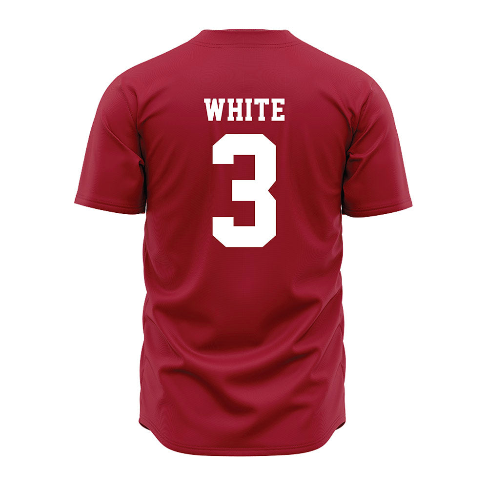 Alabama - NCAA Softball : Kristen White - Red Jersey-1