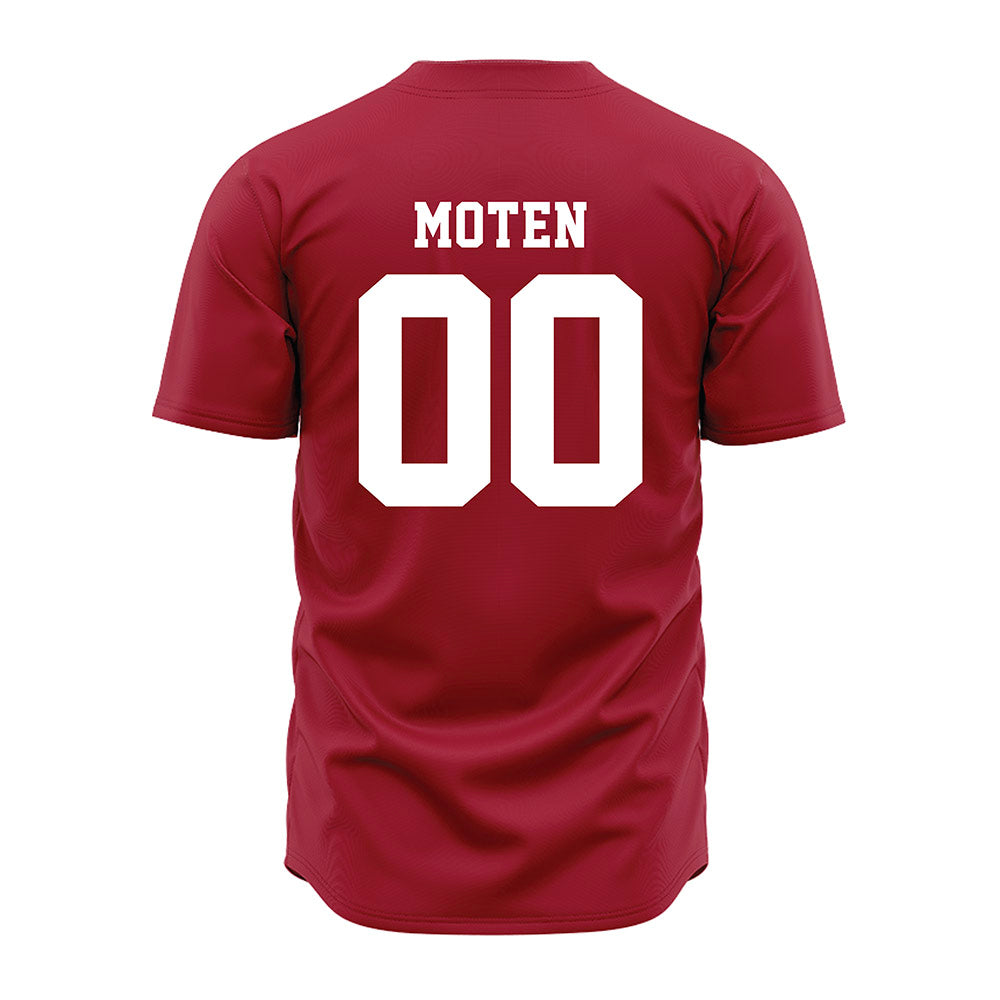Alabama - NCAA Softball : Vic Moten - Red Jersey-1