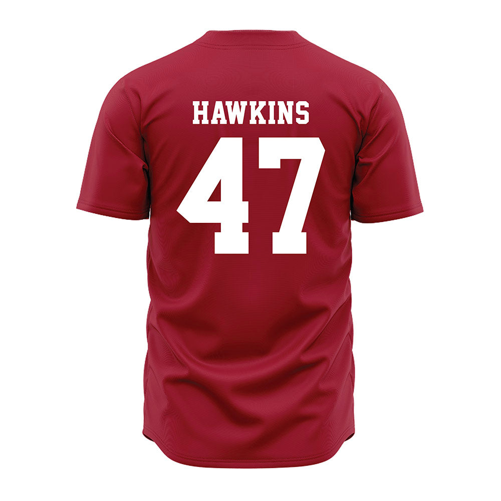 Alabama - NCAA Softball : Salen Hawkins - Red Jersey-1