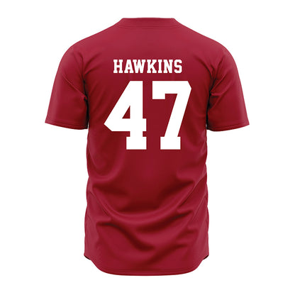Alabama - NCAA Softball : Salen Hawkins - Red Jersey-1