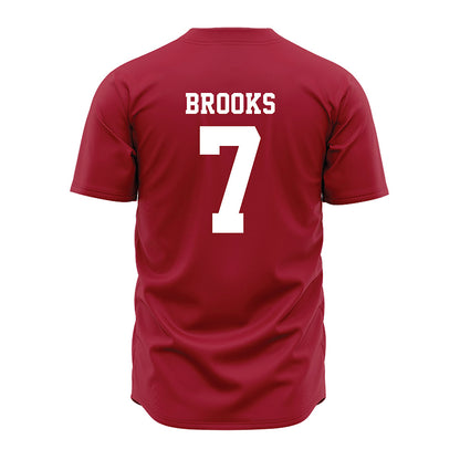 Alabama - NCAA Softball : Holly Beth Brooks - Red Jersey-1