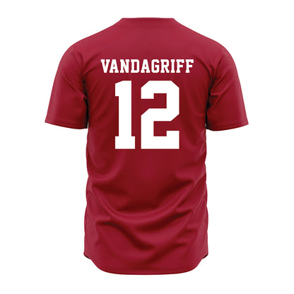 Alabama - NCAA Softball : Audrey Vandagriff - Red Jersey-1