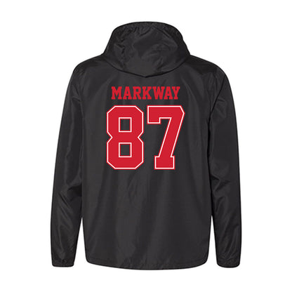 Nebraska - NCAA Football : Mac Markway - Windbreaker-1