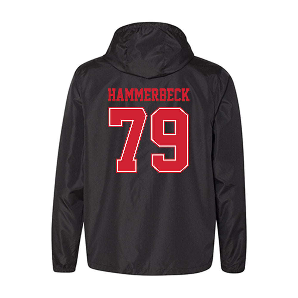 Nebraska - NCAA Football : Shawn Hammerbeck - Windbreaker-1