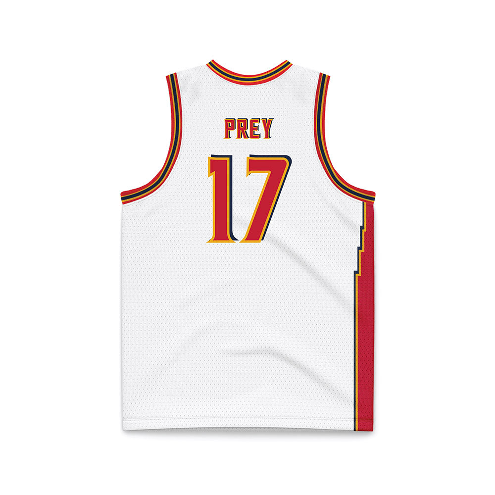 St. Johns - NCAA Men's Basketball : Ruben Prey - White Basketball Jersey-1