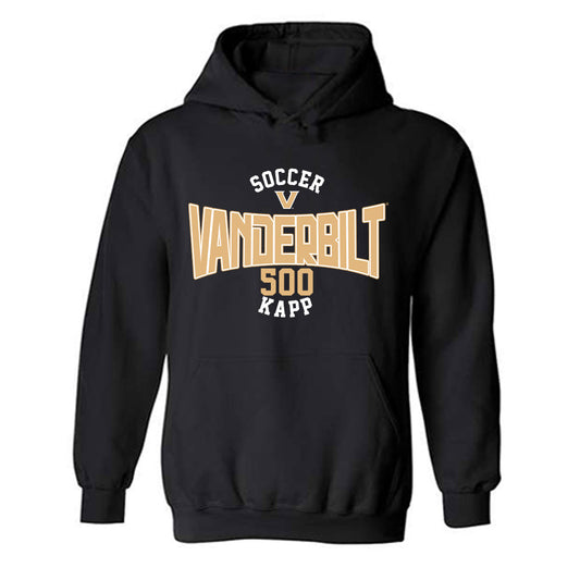 Vanderbilt - NCAA Women's Soccer : Micah Kapp - Classic Fashion Shersey Hooded Sweatshirt-0