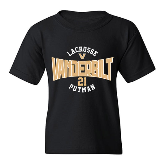 Vanderbilt - NCAA Women's Lacrosse : Gabby Putman - Classic Fashion Shersey Youth T-Shirt-0
