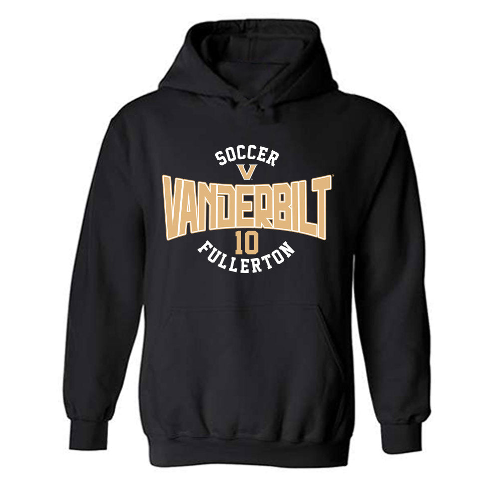 Vanderbilt - NCAA Women's Soccer : Melania Fullerton - Classic Fashion Shersey Hooded Sweatshirt-0